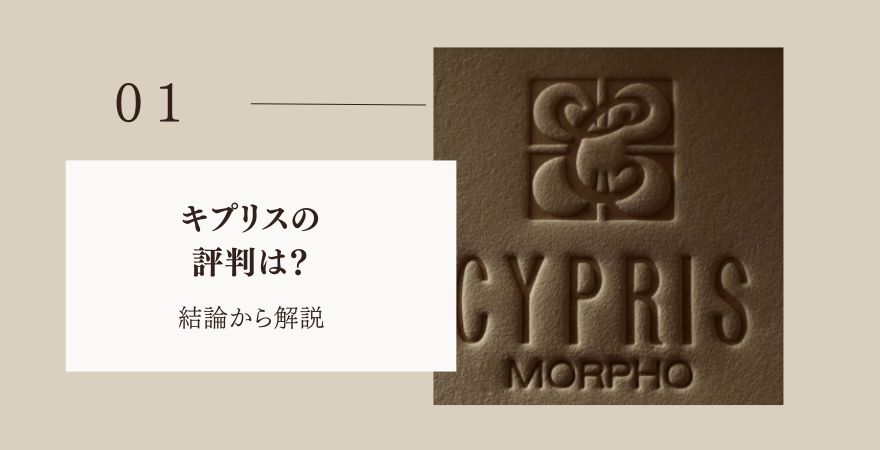 キプリスの評判は？まず結論